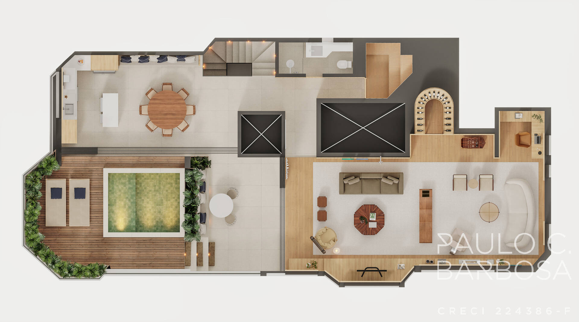 Cobertura, 4 quartos, 377 m² - Foto 14