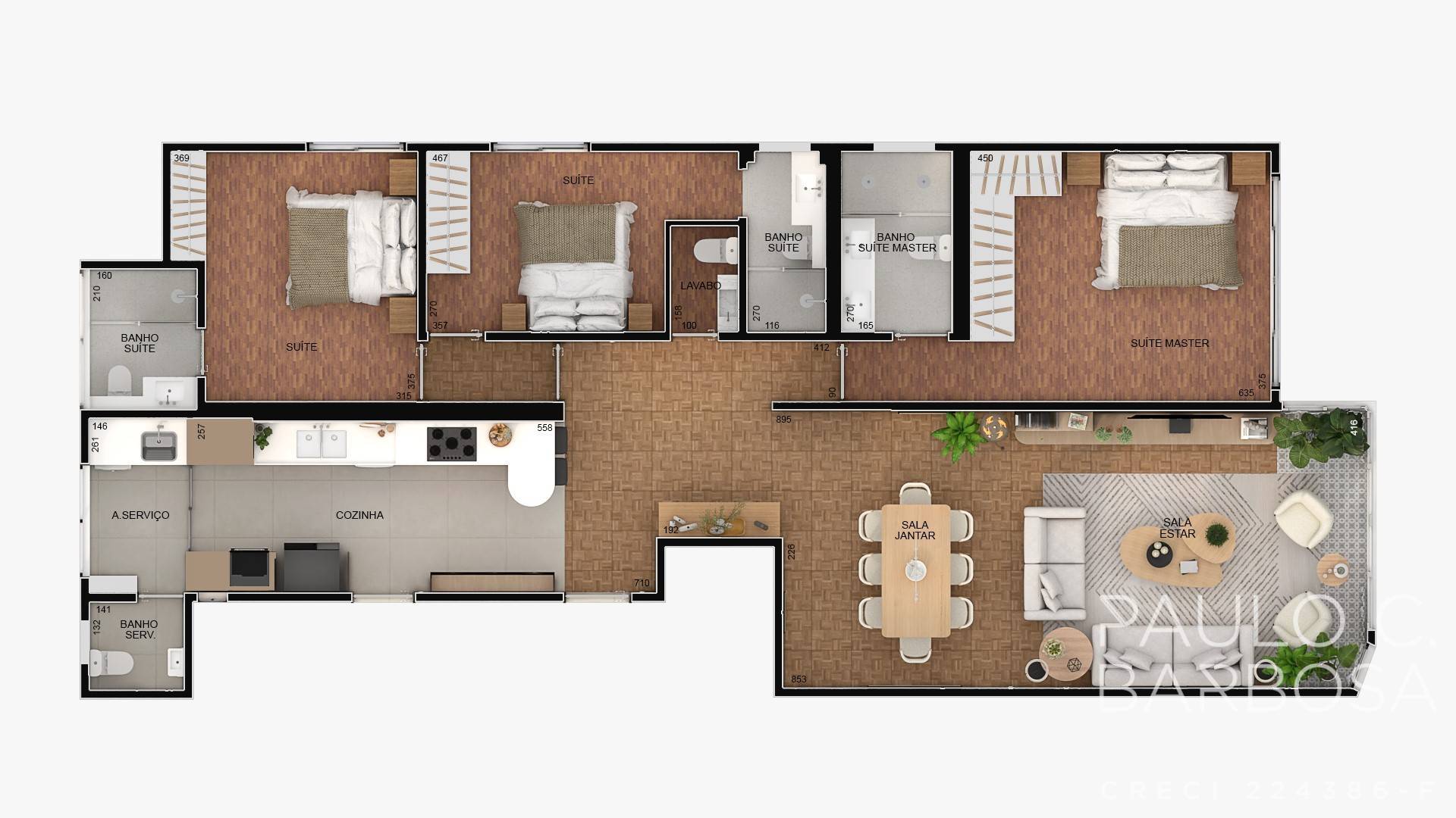 Apartamento, 3 quartos, 141 m² - Foto 25